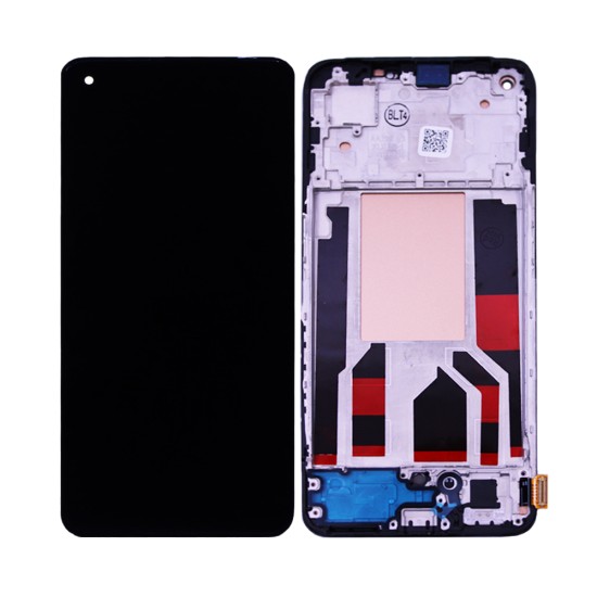 Touch+Display+Frame Oppo Reno8 Preto Touch+Display+Frame Oppo Reno8 Preto